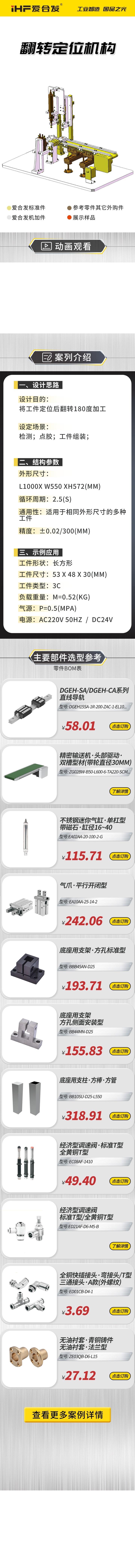 案例剖析：愛(ài)合發(fā)翻轉(zhuǎn)定位機(jī)構(gòu)！